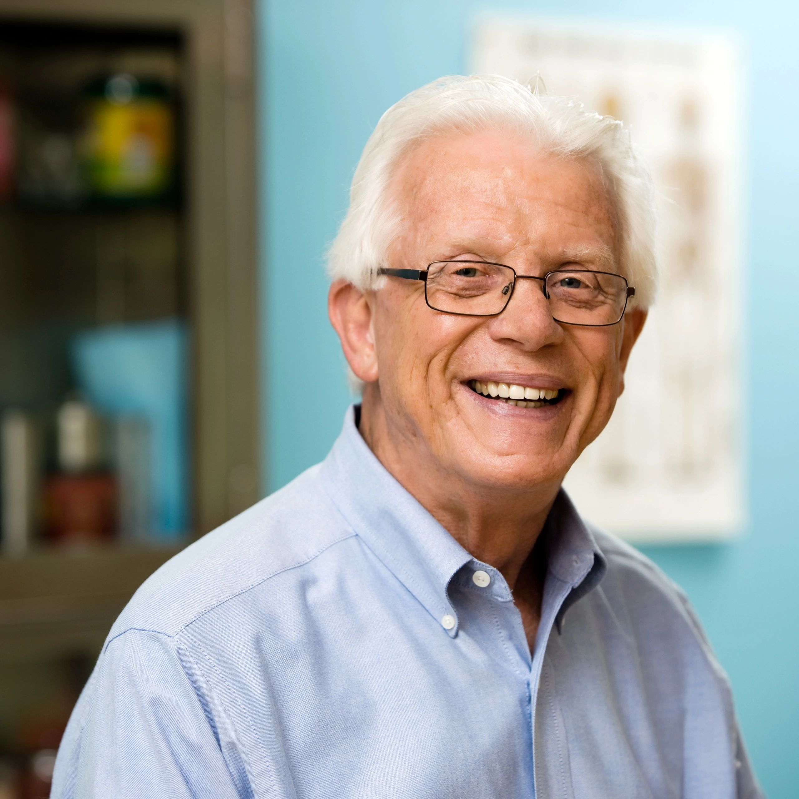 Smiling patient portrait
